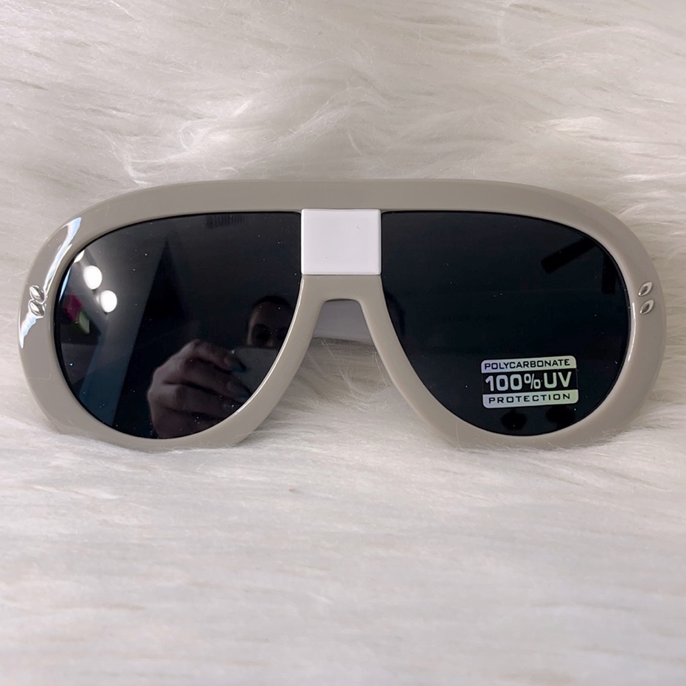 New Unisex Goggle Aviator Style Sunglasses
